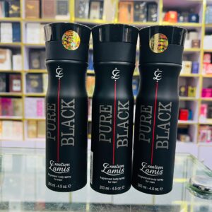 Pure black spray